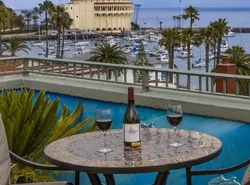 The Avalon Hotel in Catalina Island