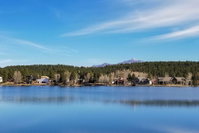 Log Cabin near Wolf Creek with Lake  Mtn Views Accommodation Denver