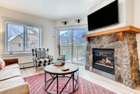 Modern 1BR in Keystone- Walk to Slopes  Kids Ski Free condo Accommodation Denver