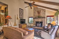 Peaceful Woodland Park Home with Fire Pit  Deck Accommodation Denver