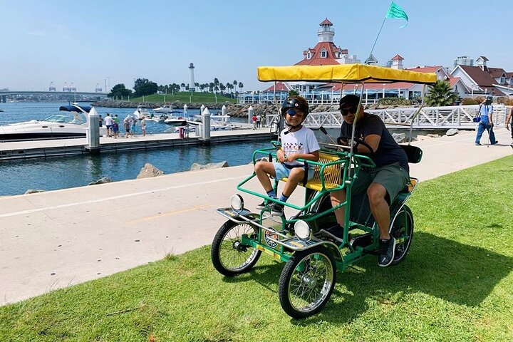 4-Wheel Surrey Cycle Rental In Long Beach Shoreline Village - thumb 1