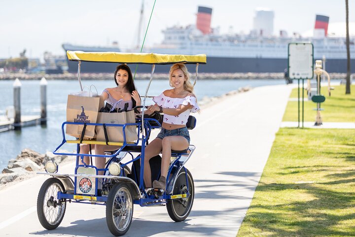 4-Wheel Surrey Cycle Rental In Long Beach Shoreline Village - thumb 2
