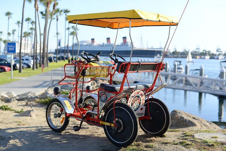 4-Wheel Surrey Cycle Rental In Long Beach Shoreline Village - thumb 4