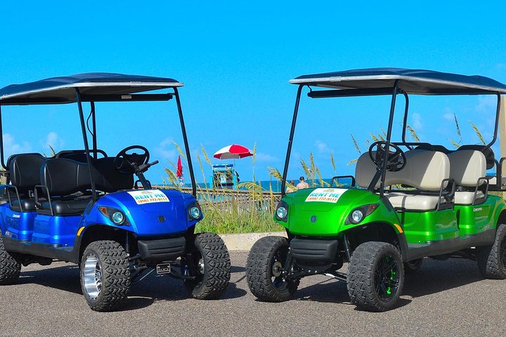 8-Hour Golf Cart Rental In South Padre Island For 4 Passengers - thumb 1